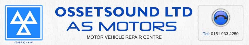 Ossetsound, AS Motors Bootle, Liverpool, MOT centre Bootle, Liverpool, garage services Bootle, Liverpool, car body repair Bootle, Liverpool, car tyres Bootle, Liverpool